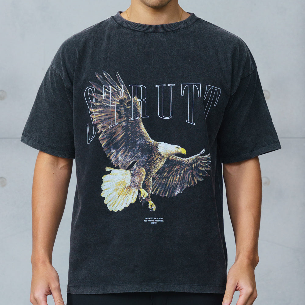 Eagle T-Shirt - Washed Black