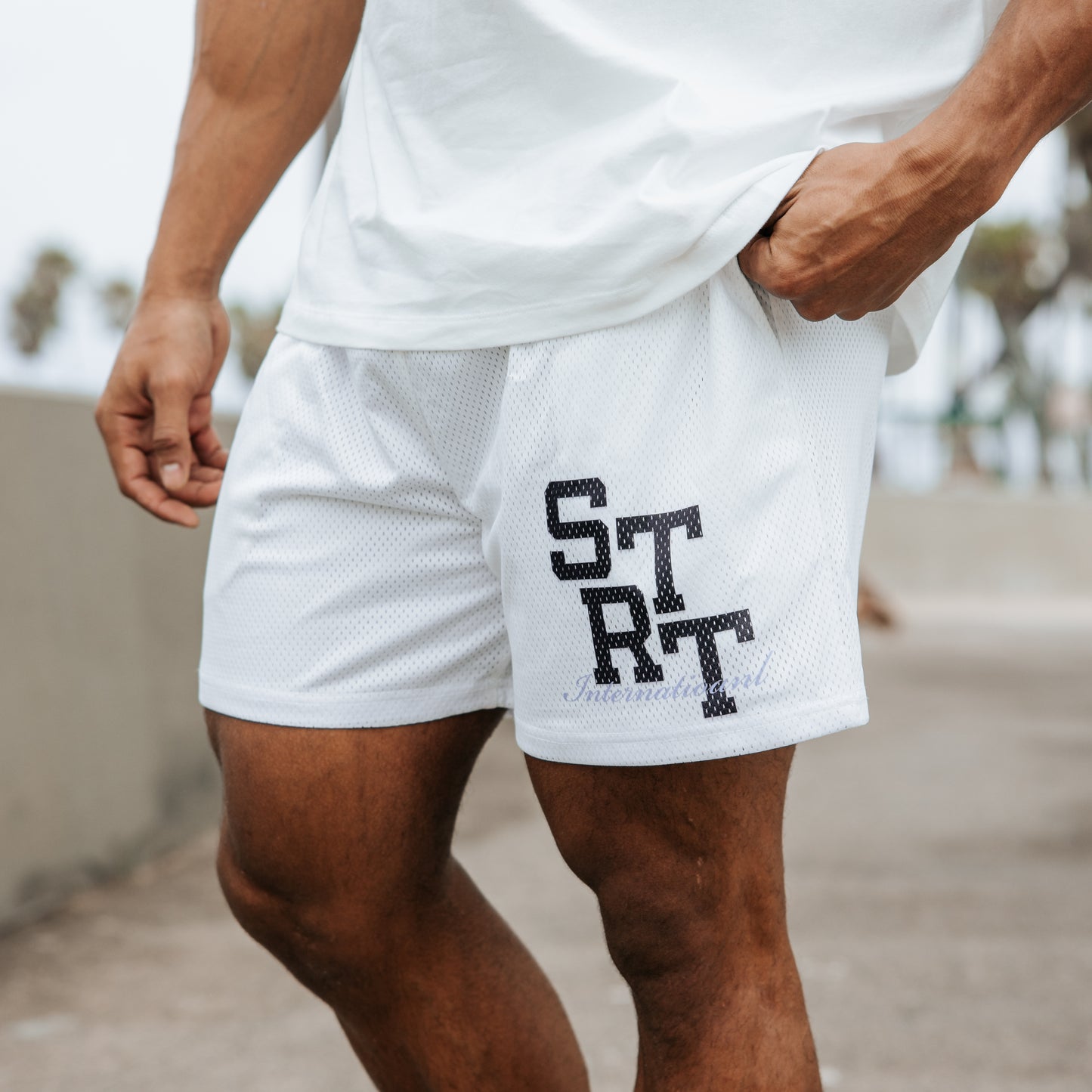 STRT Shorts - White
