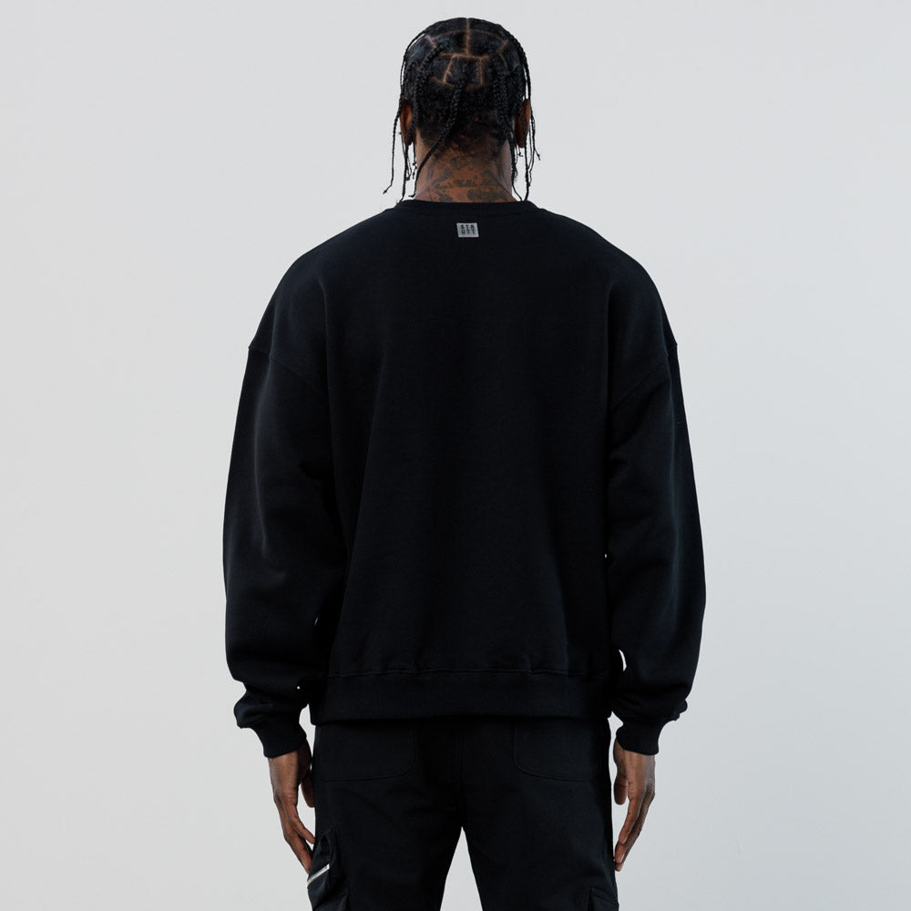 Mineral Oversized Sweater - Black