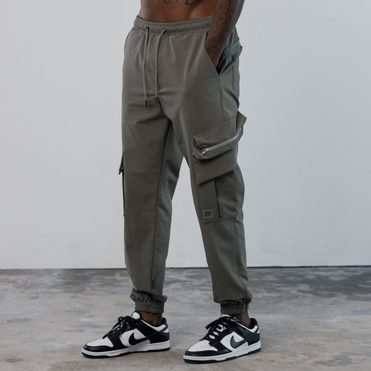 Mineral Tapered Cargo Pants - Dusty Olive