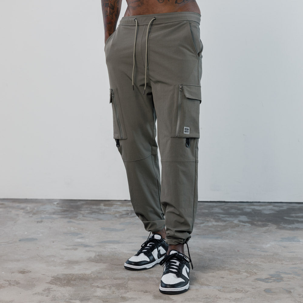 Mineral Straight Cargo Pants - Dusty Olive