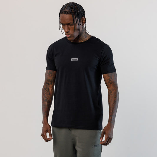 Mineral Fitted T-shirt - Black